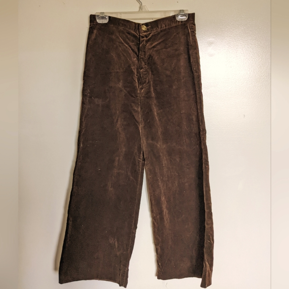 Vintage velvet pants